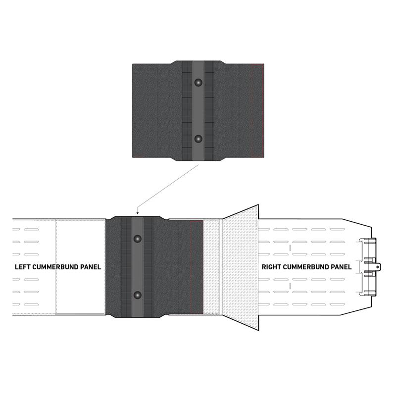 P7 2.0 3PC Replacement Elastic - Black Only