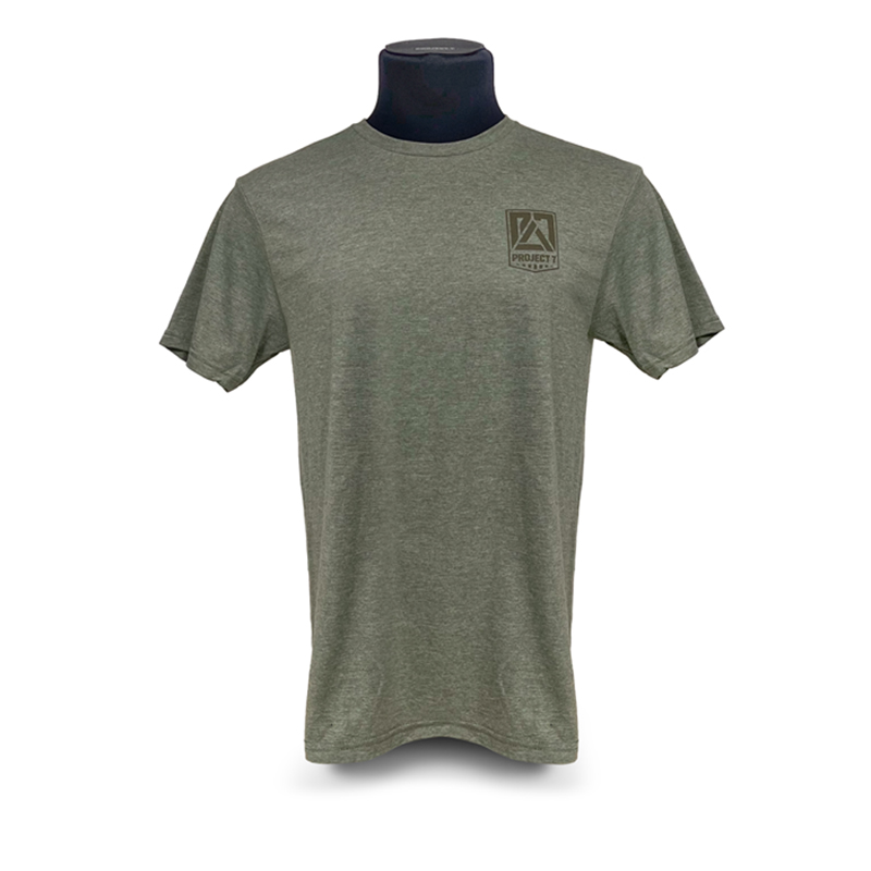 PROJECT7 Insignia Tee, OD/OD Heathered