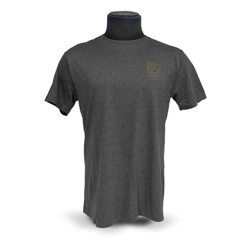 PROJECT7 Insignia Tee, OD/Dark Grey Heathered