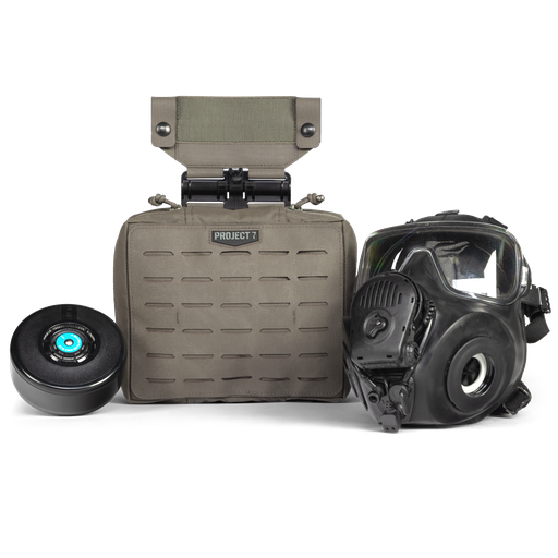 Below Vest Gas Mask Utility Pouch